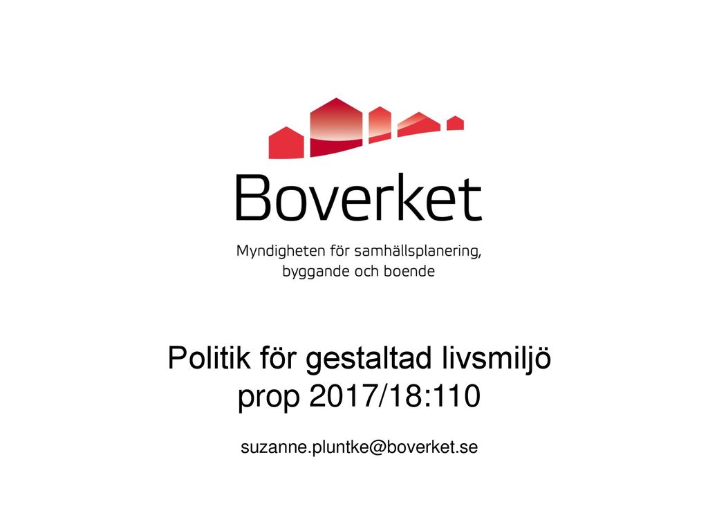 Politik F R Gestaltad Livsmilj Prop Ppt Ladda Ner